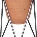 Creative Co-Op Terracotta Pot with Metal Stand