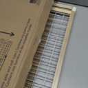 Toddleroo by North States - Extra-Wide Wire Mesh Wooden Baby Gate: Pressure Mounted Baby Gate for Doorways - Adjustable 29.5 to 50 Inches Wide - 31 Inches Tall