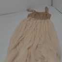 BeryLove Sequin Dress for Woman Vintage A Line Wedding Formal Swing Mesh Dress Sleeveless Cocktail Maxi Gowns, L