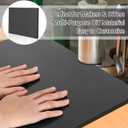 1 Piece 11" x 15" x 1/2" Bakelite Phenolic Sheet Resin Laminated Plate Board Flat Plate Sheet PCB for Electrical and Electronic Fixtures, DIY and Crafts (Black)