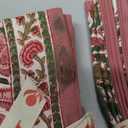 Pomegranate Bohemian Floral Napkin Set Of 4, Pack of 2