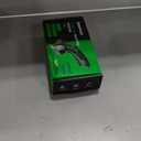 Cardboard Cutter, Rechargeable Cordless Electric Scissors, 4V Upgrade Motor Electric Box Cutter with 2 Blades, Safety Lock & LED Light, Powerful Cutting for Cardboard Box, Plastic, Leather (Green)