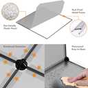 HOMIDEC Closet Organizers and Storage, 9 Cube Storage Organizer, Portable Closet Organizer Storage Cubes Shelves, Grey