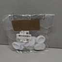 Thinp 20 Pcs Piggy Bank Stopper Replacement, 5 Sizes Piggy Bank Plug Round Coin Banks Plugs Rubber Saving Box Stoppers for Coin Banks Saving Box 26mm, 30mm, 32mm, 38mm (White)