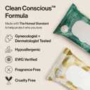 The Honest Company Flushable Wipes for Sensitive Skin, Hypoallergenic, Fragrance-Free, Tropical Leaves Design, 336 Count (4 Packs of 84)