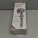 Ion Drops Filtered Shower Head with Handheld, High Pressure Water Flow Showerhead, with Shower Head Filter for Hard Water Boosting, with ON/OFF Switch and Rotatable Head (Silver gray)