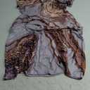 Akivide Womens Short Sleeve Summer Boho Floral Maxi Dress Casual Loose Beach Dresses with Pockets, XL