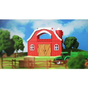 Farm Animals Toys for 1 2 3 4 5 Year Old Toddlers Girls Boys, Big Red Barn Farm Playset with Figures Animals and Tractor Toy for Kids 35, Educational Learning Toys, Christmas Birthday Easter Gifts