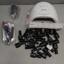 JEWHITENY 27 Colors Nail Polish Kit with U V Light, U V LED Nail Dryer Lamp Curing Gel Nail Polish Set Popular Gel Polish Set DIY at Home, Nail Manicure Tools