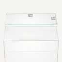 LANDEN 4mm Thick Clear Glass Aquarium Lid,Includes 4 Clips for Secure Placement, 580 x 230mm,(22.83x9.06 inches) for 583-585mm Inner Length Aquariums,Adapted to LANDEN SD603036/SL603018