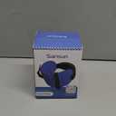 Travel Pillows for Airplanes with Sleep Eye Mask, Chin Strap, Airplane Pillow for Long Flights, Car Road Trip, 360 Support Headrest, Stop Bobblehead, Mottled Grey