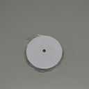 Arturesthome 4.7" White Ceiling Plate Light Kit Rewind Single Hole with Hardware,Ceiling Canopy for Pendant Lighting or Chandelier,Easier to Install Than Standard Canopies