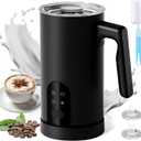 Milk Frother and Steamer, 4-in-1 Automatic Electric Milk Frother 11.8oz/350 ml, Instant Hot and Cold Foam Maker, Milk steamer Heater Foamer Warmer for Coffee, Cappuccino, Macchiato, Latte