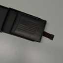 American Flag Wallet  Genuine Brown Crazy Horse Leather RFID-Blocking Bi-Fold Card Holder with Money Clip  Disabled USMC Vet Owned SMALL Business