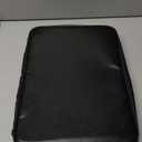 Fireproof Document File Organizer Bag, 5200F Portable File Organizer with Lock, 16 Layer File Box Waterproof and Heat Insulated Safe Storage for Important Documents, Laptop, and Files and More (Black)