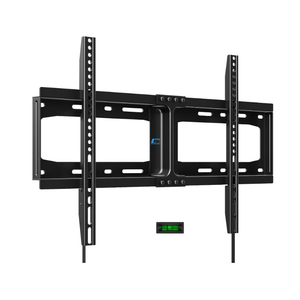 HOME VISION Heavy Duty Fixed TV Wall Mount for Most 32-86 Inch Flat TVs, Max VESA 600X400mm up to 165lbs Fits 16/18/24 Inch Wood Studs, Universal Low Profile Wall Mount TV Bracket, Space Saving HV8601