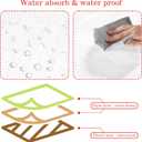 White Paper Tablecloths Disposable for Rectangle Tables 6 Pack, 3 Ply Paper & Plastic Quality Table Cloth for Parties, 54 x 108 Inch Birthday Table Cover Outdoor Wedding Banquet Tablecover