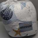 omzer Baby Play Mat 47x47 Inch - Removable & Machine Washable Cover for Easy Clean, 1.2" Thick Elasti-Foam Playpen Mat for Infants Toddlers, Non-Slip Floor Cushion for Safe Crawling (Blue)