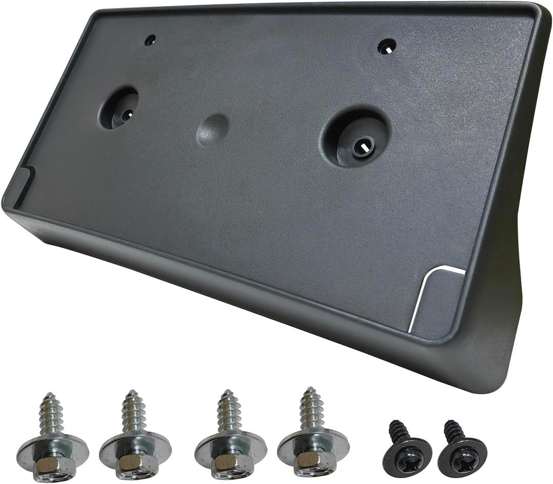 Front Bumper License Tag Plate Frame Bracket Holder Compatible with 2019 2020 2021 2022 2023 2024 Dodge Ram 1500 Replace CH1068151 68274215AE