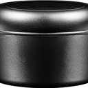 Bruntmor Pre-Seasoned Cast Iron Double Dutch Oven with Skillet Lid - 7 Quart All-in-One Casserole and Braising Pan - Heavy Duty and Oven Safe Black Cookware for Versatile Cooking - 14.7 x 6.9 Inches