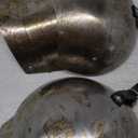 Medieval Pauldron Set Pair Plate Armor Carbon Steel Real Adult Size