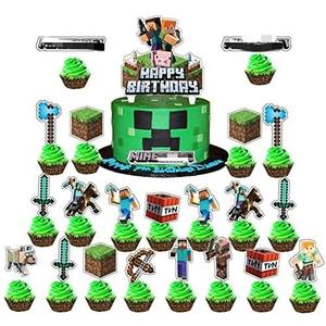 26pc Cake Toppers Cupcake Toppers Cake Decoration Party Cake Supplies