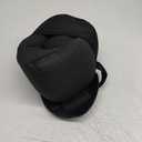 Travel Pillow Vac Compressed Memory Foam Neck Pillow Airplane,Comfortable,Neck Support,Machine Washable,Airplanes Travel Essentials Accessories for Office,Flight,Cars Breaks Sleeping(Black)