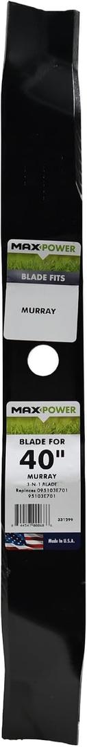 Maxpower 331299B 3-n-1 Blade for 40" Cut Murray Replaces OEM #095103E701