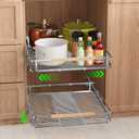 Expandable Pull-Out Cabinet Drawer