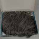 DDHAIR Old Man Gray Mens Wig Short Silver Grey Synthetic Grandpa Wigs for Male's Toupees Halloween Costume Seniors Hair (White mix Grey)