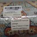 KIMODE Anti Fatigue Kitchen Mats for Floor, Boho Vintage Kitchen Rugs Sets of 2, Cushioned Kitchen Floor Mats Non Slip, Comfort Rugs for Kitchen Floor Sink Laundry Desk Orange 17.3"x29"+17.3"x59"