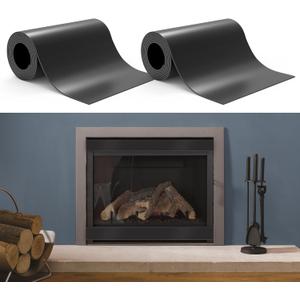Flamorrow Fireplace Vent Cover Magnetic, 2 Pack Draft Blocker to Block Draft from Indoor Chimney, Insulation Screen to Prevent Cold Air and Heat Loss - 40 x 4 in