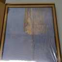 Framed Monet Coastal Wall Art Decor  Impressionist Beach Oil Painting Canvas Prints  Vintage Beachy Landscape Classic Aesthetic Wall Decor for Living Room Bedroom Bathroom  10"x8" (Low Tide)