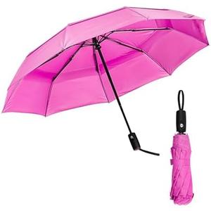 Mr. Pen- Windproof Travel Umbrella, Pink Blossom, Automatic Umbrellas for Rain, Compact Umbrella, Travel Umbrella Compact, Umbrella Windproof Umbrella, Umbrellas for Rain Windproof, Portable Umbrella