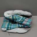 FUAMEY Dog Coat for Large Dogs,Waterproof Dog Winter Jacket with Harness Built in Puppy Cold Weather Coats Reflective Pet Vest with Zipper Warm Fleece Dogs Snowsuit Windproof Green Plaid XL (XL(chest:30in)