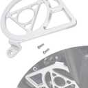Engine Case Saver for Talaria Sting,Engine Cover Protector Pulley Guard for Electric Dirt Bike Ebike Taparia Sting MX3/Taparia Sting R MX4/Taparia Sting MX5 Pro Silver