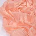 Socomi 3pcs Coral Peach Summer Cheesecloth Table Runner Boho Rustic Gauze 120 inch 10FT Cheese Cloth Sheer Runner for Wedding Party Baby Shower Birthday Home Decor Holiday Decorations