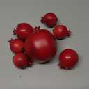 Artificial Pomegranates Fake Fruits Foam Plastic Pomegranates Decorations Faux Simulation Pomegranates Decor Home House Kitchen Party Wedding Decoration