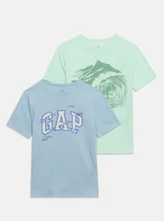 GAP Boys' Short Sleeve Graphic Tee 2-Pack (XS)