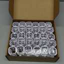 Light Clips for Govee Outdoor Lights H706, 120 Pcs Mounting Brackets for Govee Pro Outdoor Lights, Install Firmly, Replace 3M Glue, for Govee Pro Permanent Outdoor Lights Extension (White)