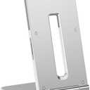 Kensington Elevated Stand Adjustable for Surface Stand for Desk, Non-Skid Tablet Holder Designed for Surface Pro, Laptop Stand for Surface Accessories, Silver (K58277WW)