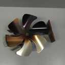 Tomersun Wood Stove Fan Heat Powered Stove Fan Heater Fireplace Fan for/Pellet/Wood Burner/Fireplace, with Thermometer (XX Large)