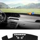 Autorder Dashboard Cover Mat for Hyundai Palisade 2020-2025 Accessories Dash Cover Mat Flannel Sunshade Glare UV Rays Protector (with Hud)