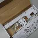 Adjustable Projector Ceiling/Wall Mount - 3-in-1 Universal Bracket for Projector Mounting, Universal Height Adjustable Mount Holder with Extension Pole (White)