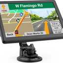 GPS Navigator for Car with 2026 Maps Lifetime Free Update, 7" Car GPS Navigation System for Vehicles Truck Commercial Drivers with POI/ZIP Search, Support FM, Voice Guidance, Speedcam/Red Light Alerts
