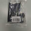 Long L Bracket,ULIFESTAR Black Corner Brace Brackets,Stainless Steel Corner Brackets,Heavy Duty Shelf Bracket,Metal Right Angle Bracket for Wood,100*25mm/3.94*0.98'' 8 PCS