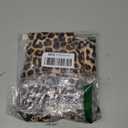 Avanova Women Leopard Cheetah Mesh Long Skirts High Waisted Mermaid Bodycon Midi Skirt Khaki (Leopard, Small)