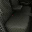 fidozen Waterproof Dog Car Seat Cover for Back Seat, Split Car Seat Covers for Dogs, Pet Backseat Cover for Dogs in Car, Nonslip Car Seat Protector, Seat Covers for Cars SUV Truck,seat Belt