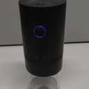 Coffee Grinder Electric, Portable Cordless Electric Coffee Grinder Profession Ceramic Grinding Core Coffee Beans Grinder (Gray : Black)