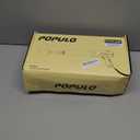 POPULO Electric Toilet Plunger High Pressure Drain Unclogger Plungers for Bathroom, Floors, Heavy Duty Versatile Home Toilet Unclogger Tool (Black)